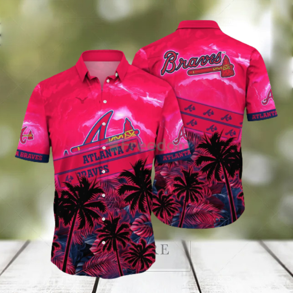 Atlanta Braves MLB Flower Hawaiian Shirt Ideal Gift For Real Fans - Limotees