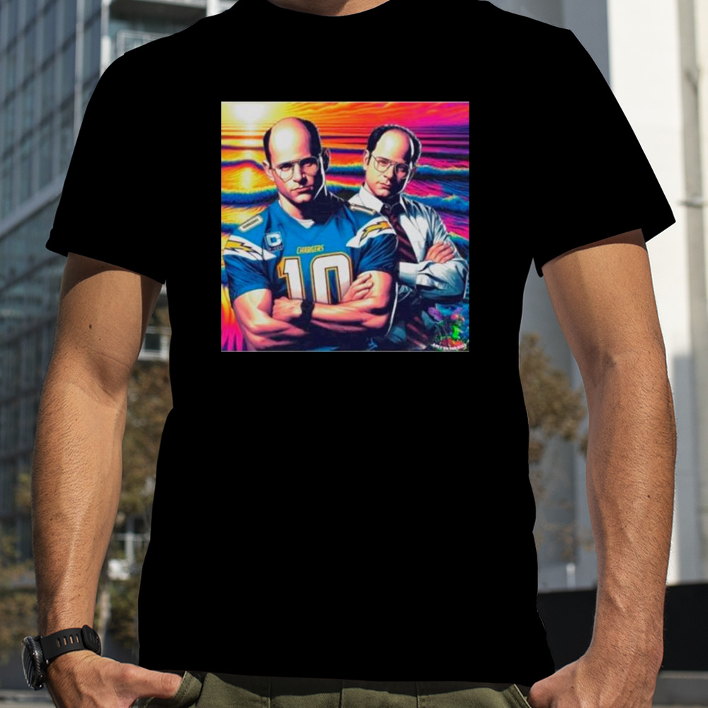 George Costanza for General Manager Campaign Meme Seinfeld Los Angeles Chargers shirt