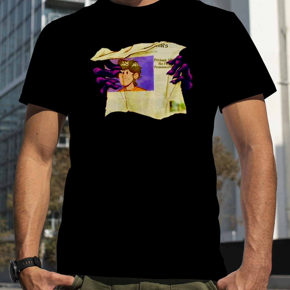 Graaavel’s Backstory Newspaper shirt