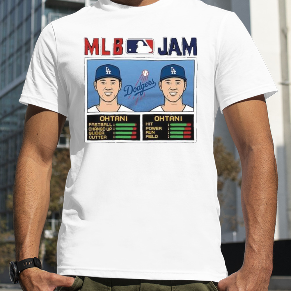 MLB Jam Los Angeles Dodgers Shohei Ohtani 2023 Shirt