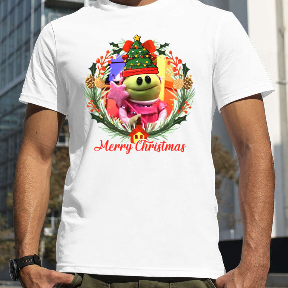 Nanalan Festive Joy Who’s That Wonderful Girl Whimsical Christmas Tee shirt