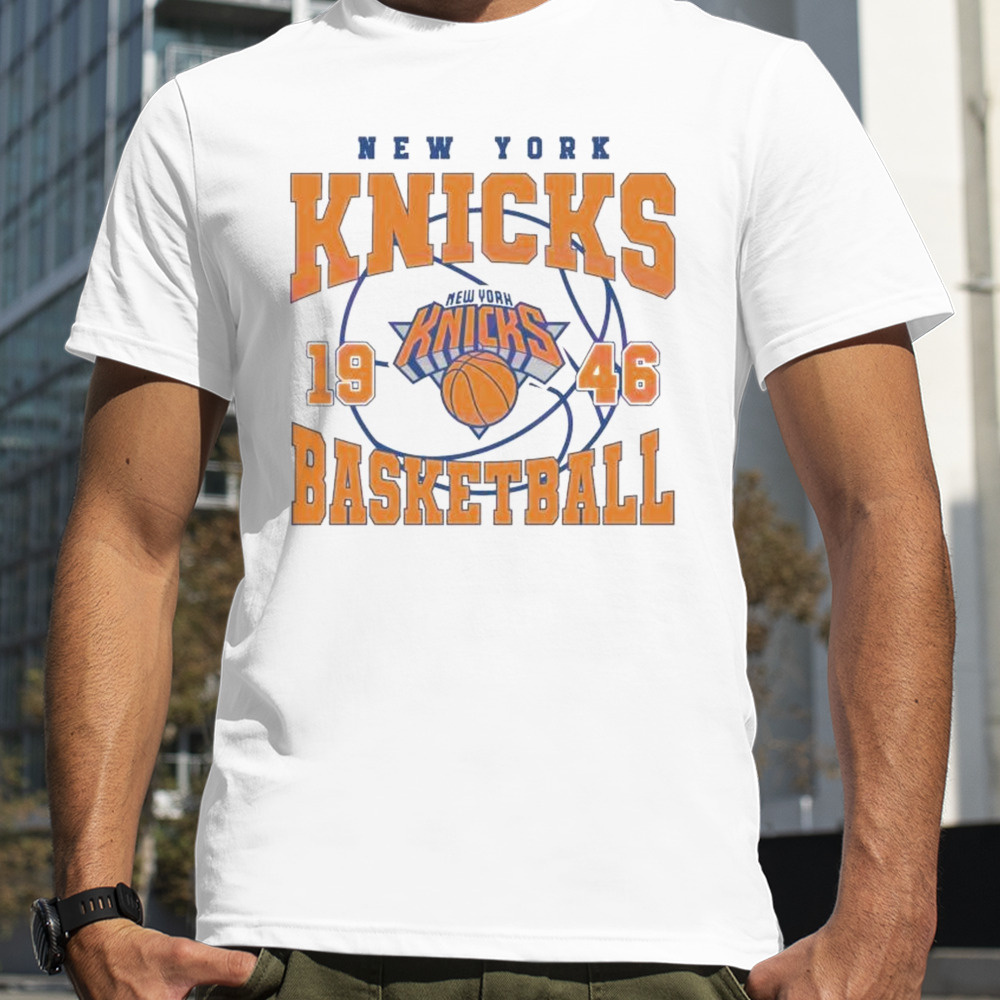 New York Knicks NBA 1946 Basketball Vintage T-shirt