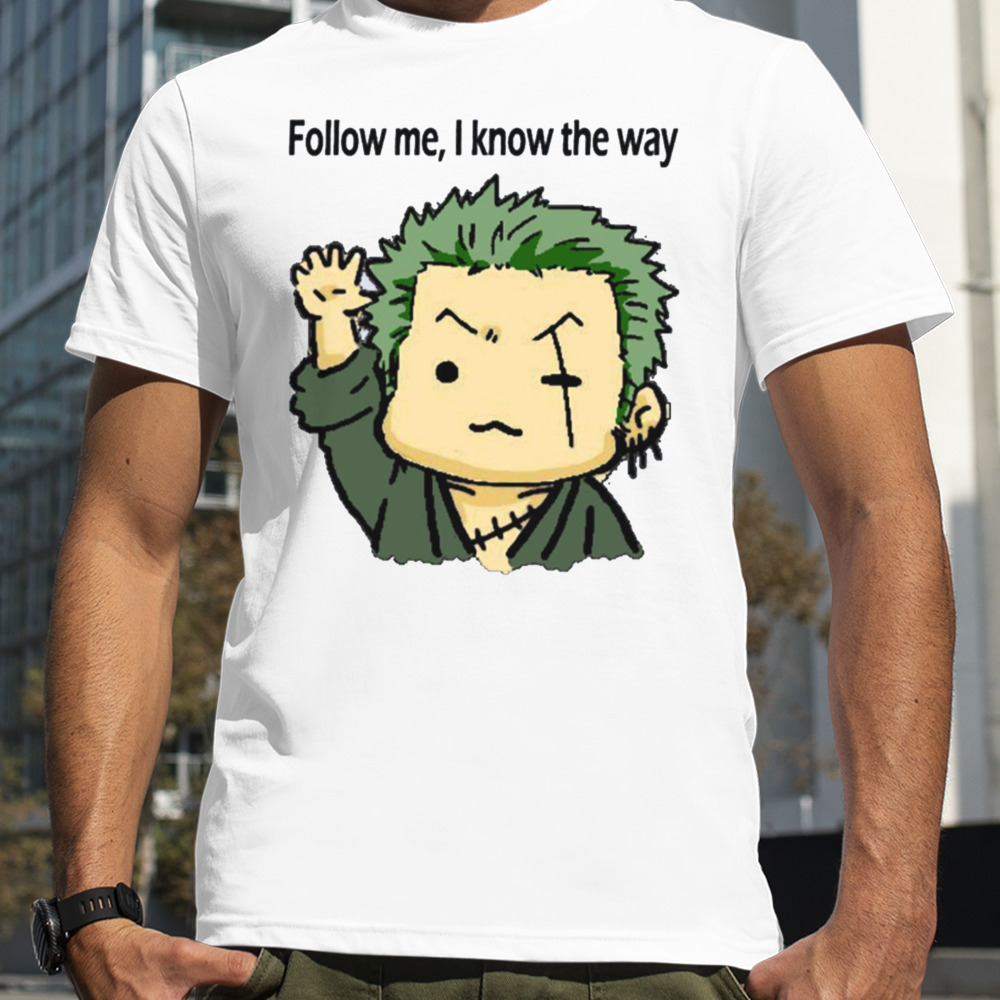 One Piece Roronoa Zoro shirt