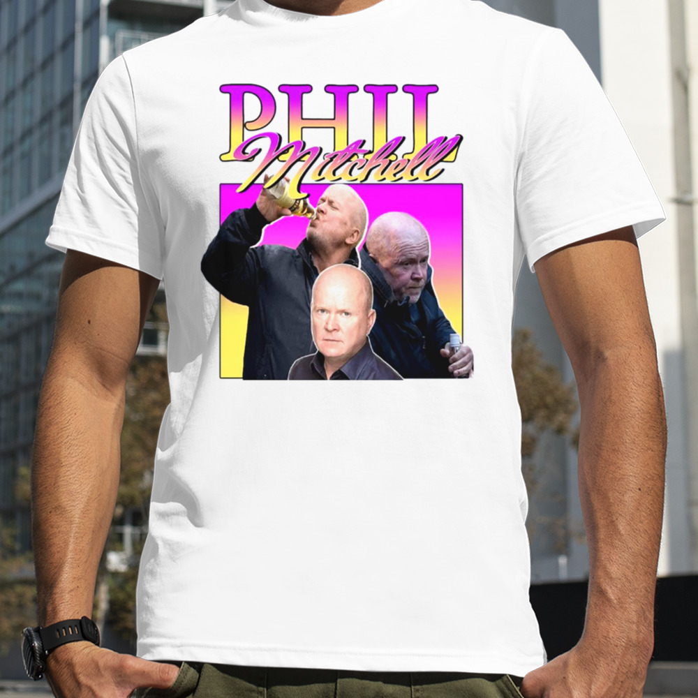 Phil Mitchell Drinking Scene Eastenders shirt