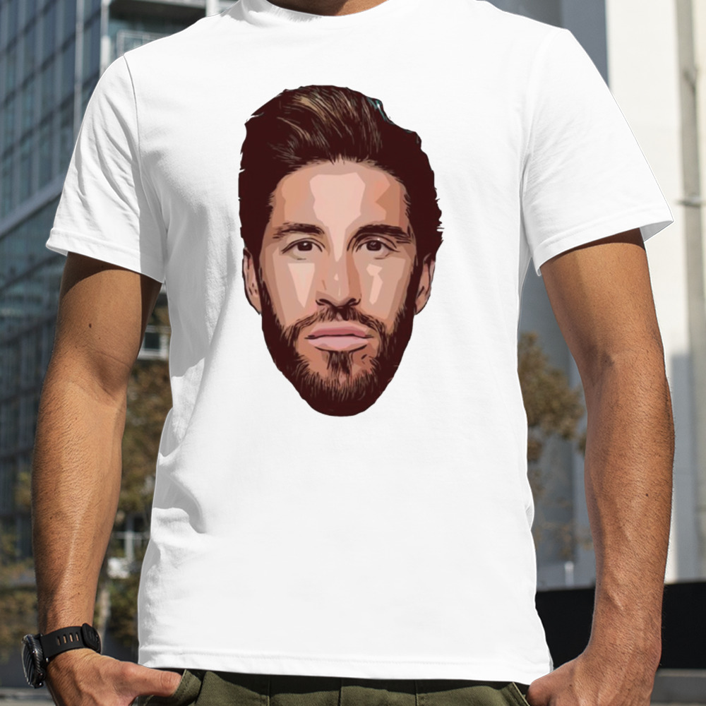 Sergio Ramos Vector Art shirt