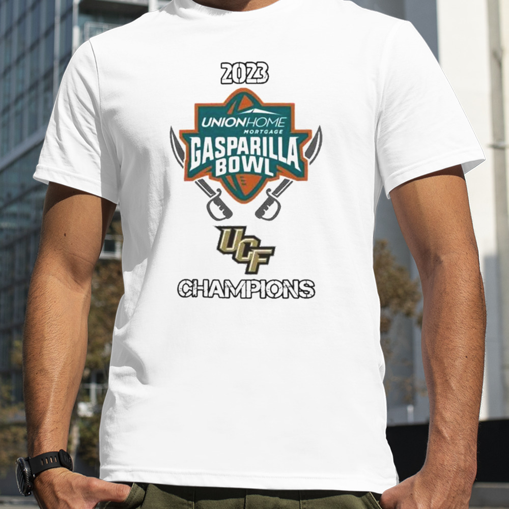 Ucf Knights Gasparilla Bowl Champions 2023 Logo Shirt