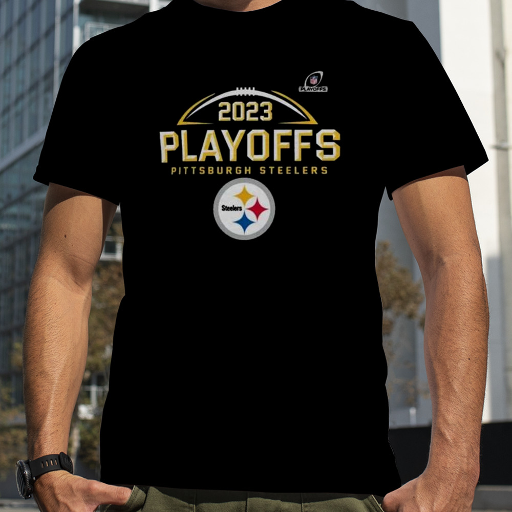 2023-2024 NFL Playoffs Pittsburgh Steelers Logo Shirt