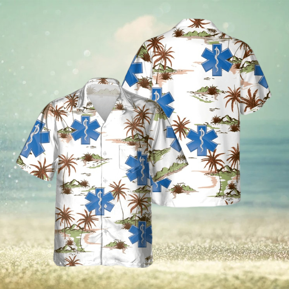 AWESOME EMT AOP POCKET HAWAIIAN SHIRT - Limotees