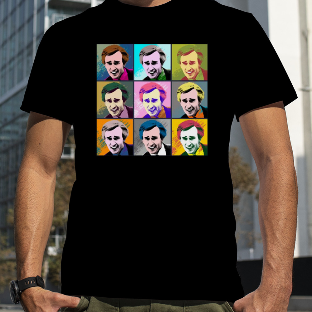 Alan Partridge Warhol Inspired Pop Art 3×3 shirt