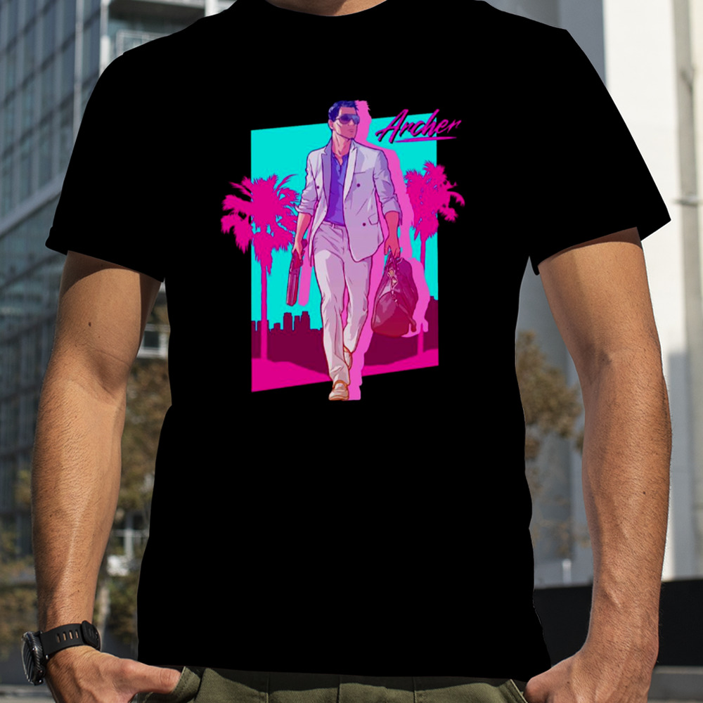 Archer Vice Palm 80s shirt