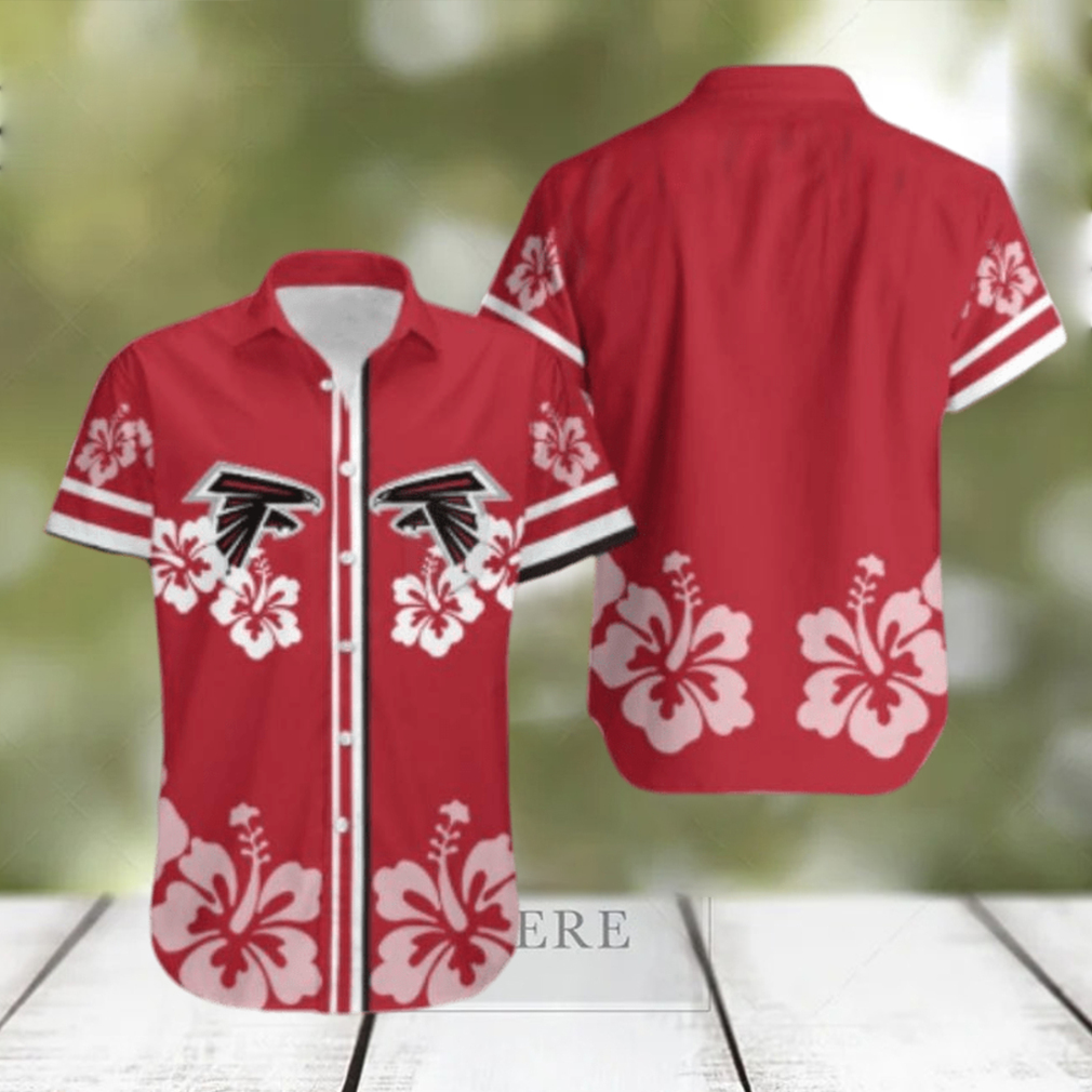 Atlanta Falcons Hibiscusand Limited Edition Hawaiian Shirt For Men And Women - Limotees