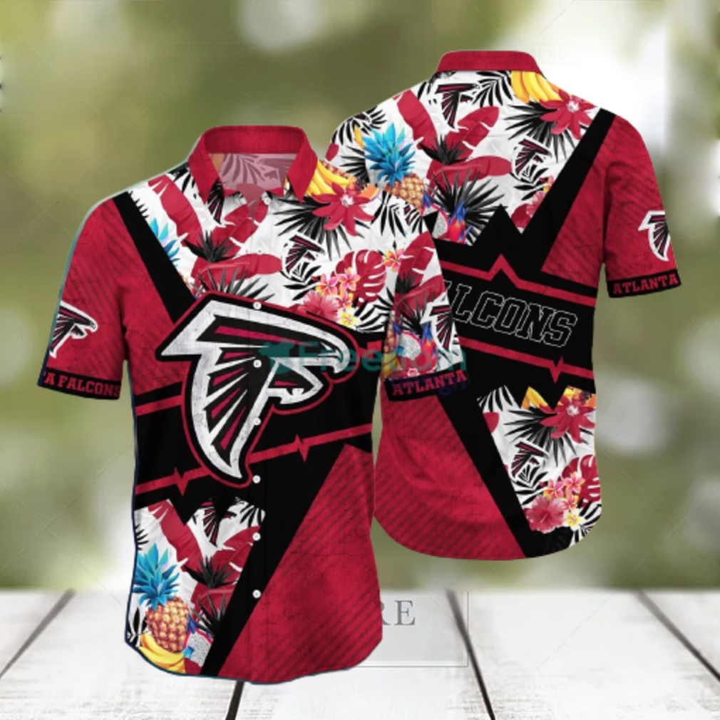 Atlanta Falcons NFL Flower Hawaiian Shirt Ideal Gift For Men Women - Limotees