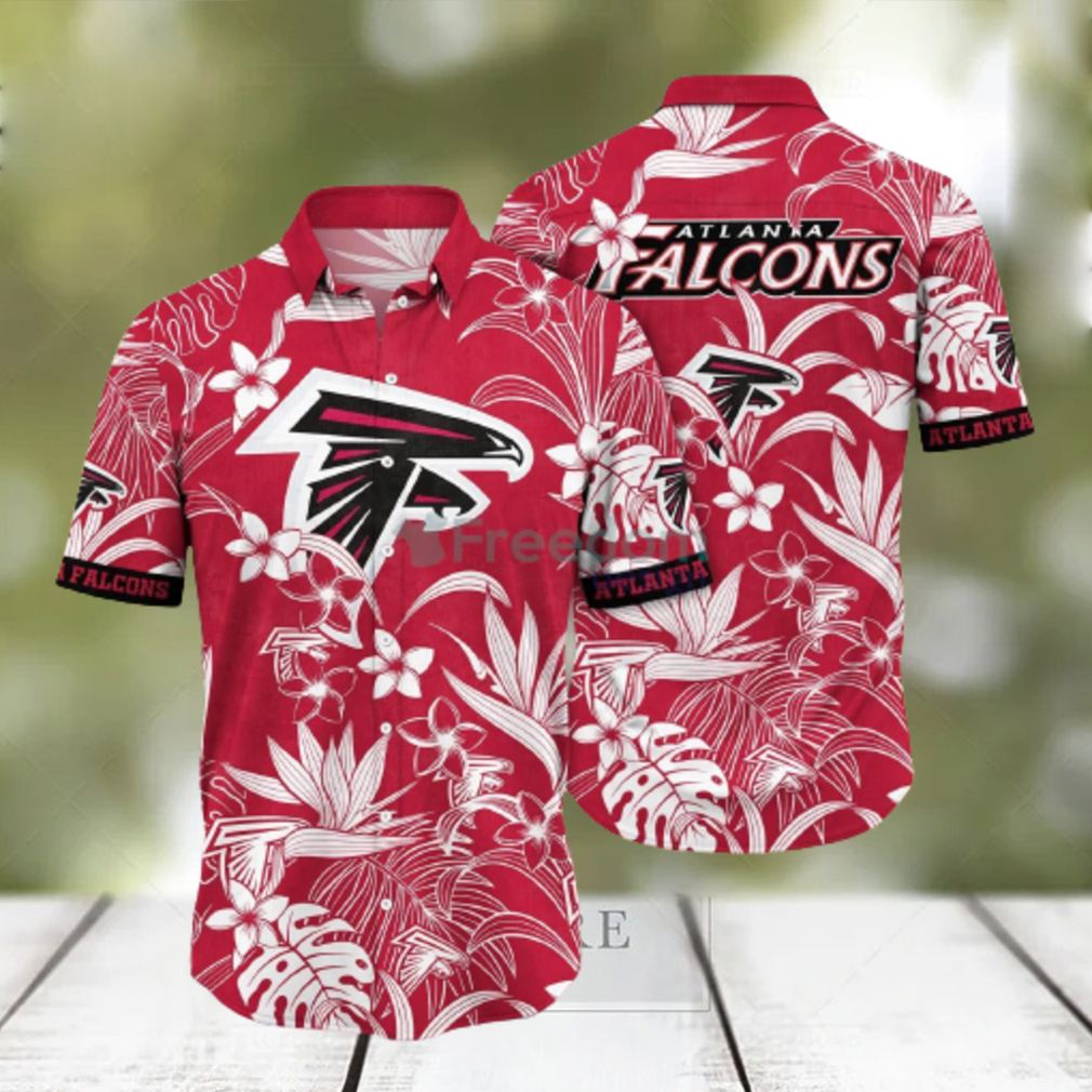 Atlanta Falcons NFL Flower Hawaiian Shirt Summer Football Unique Gift For Real Fans - Limotees