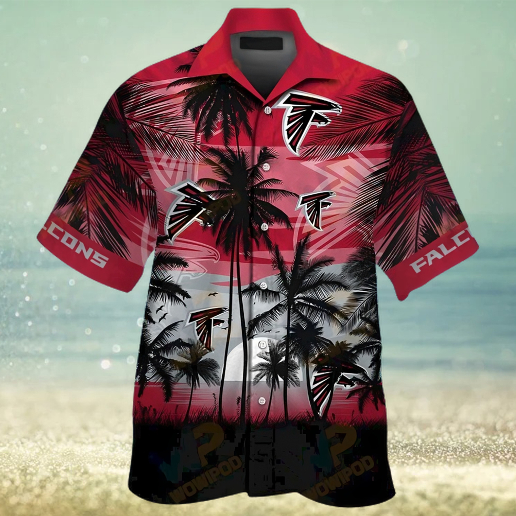 Atlanta Falcons Tropical Hawaiian Shirt - Limotees