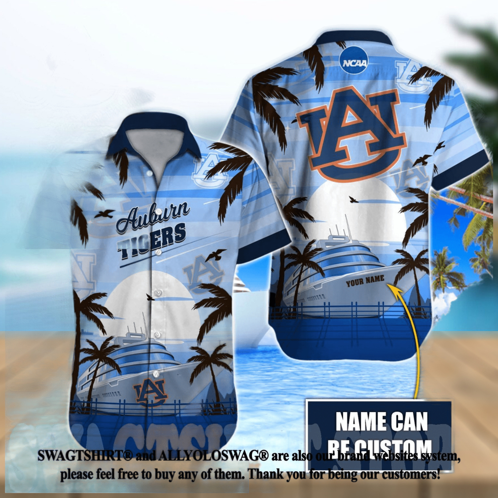 Auburn Tigers NCAA For Fan All Over Print Hawaiian Aloha Shirt - Limotees