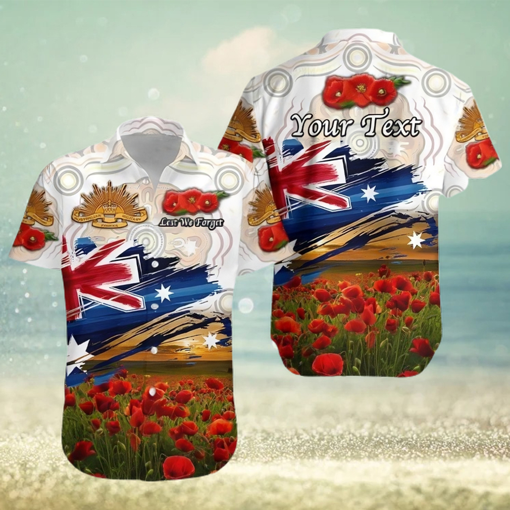 Australia Aboriginal Hawaiian Shirt Poppy Vibes White Lt8_1 T Shirt Hawaiian - Limotees