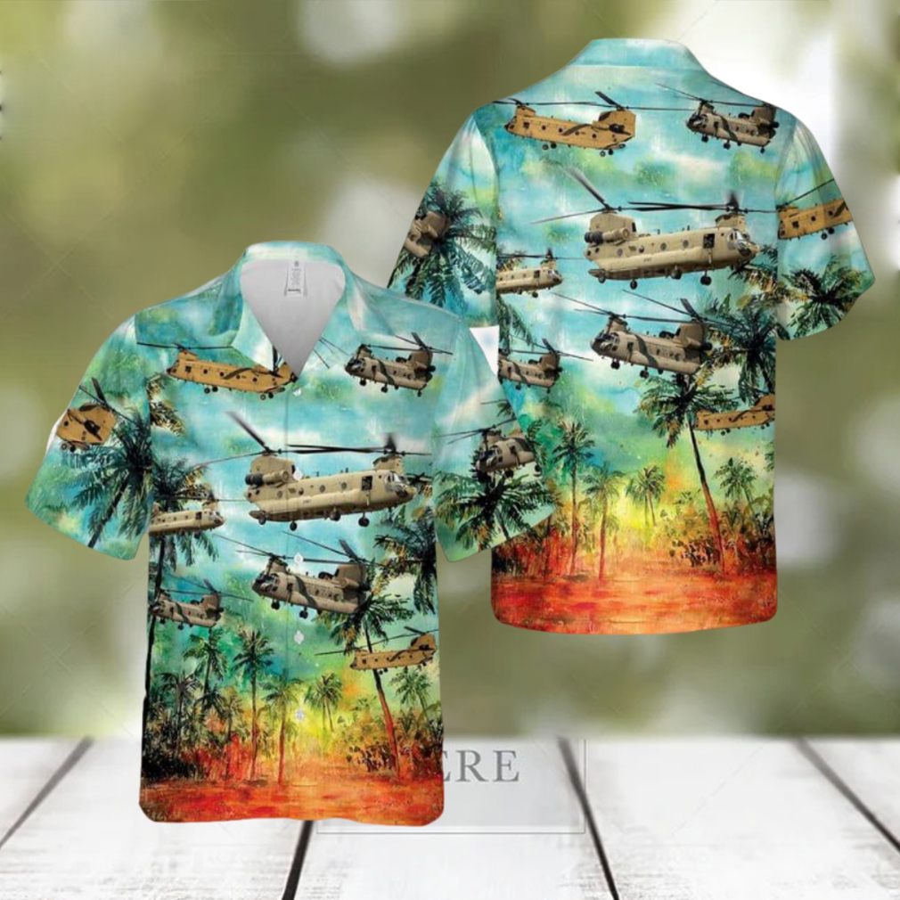 Australian Army Boeing CH 47F Chinook Hawaiian Shirt All Over Print Summer - Limotees