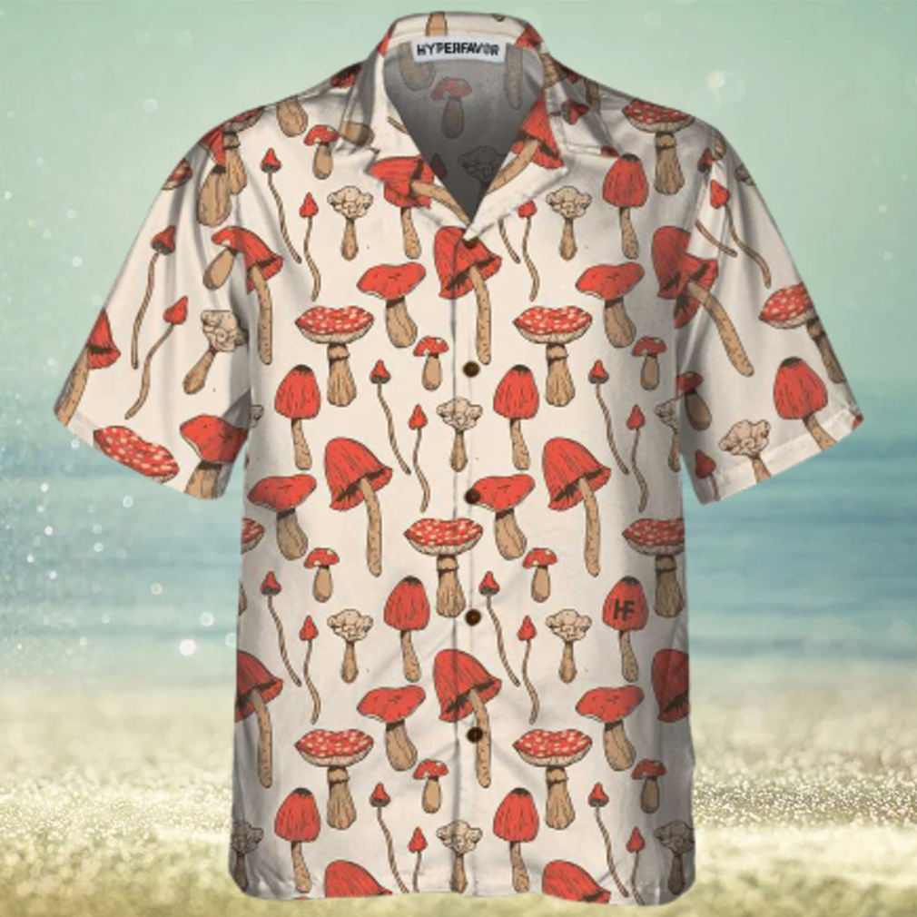 Autumn Mushrooms Hawaiian Shirts - Limotees