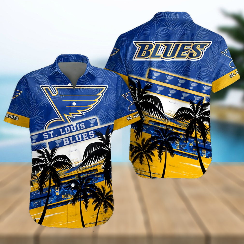 Available Now] NHL St.Louis Blues Hawaiian Shirt - Limotees