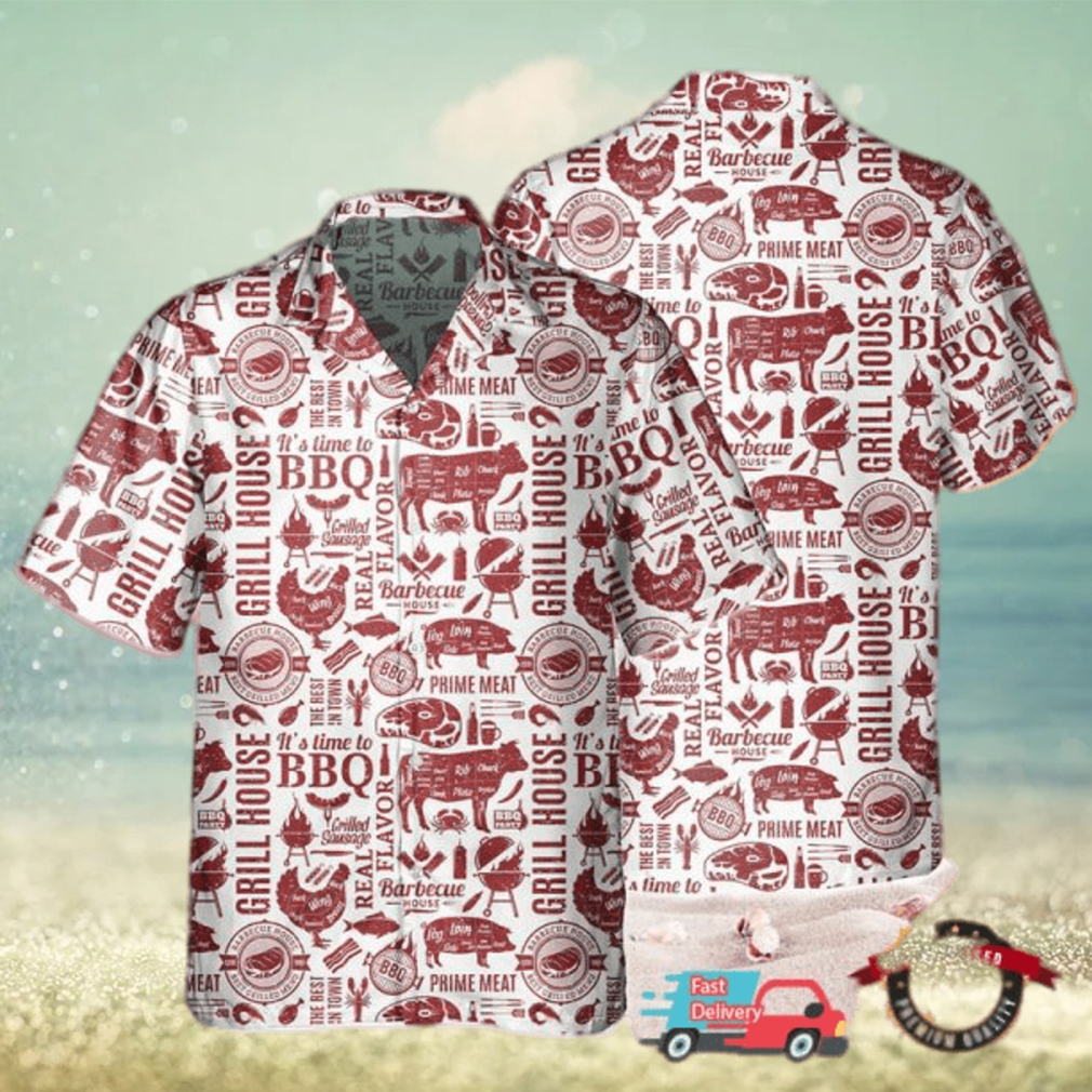 BBQ Grill Vintage Hawaiian Shirt - Limotees