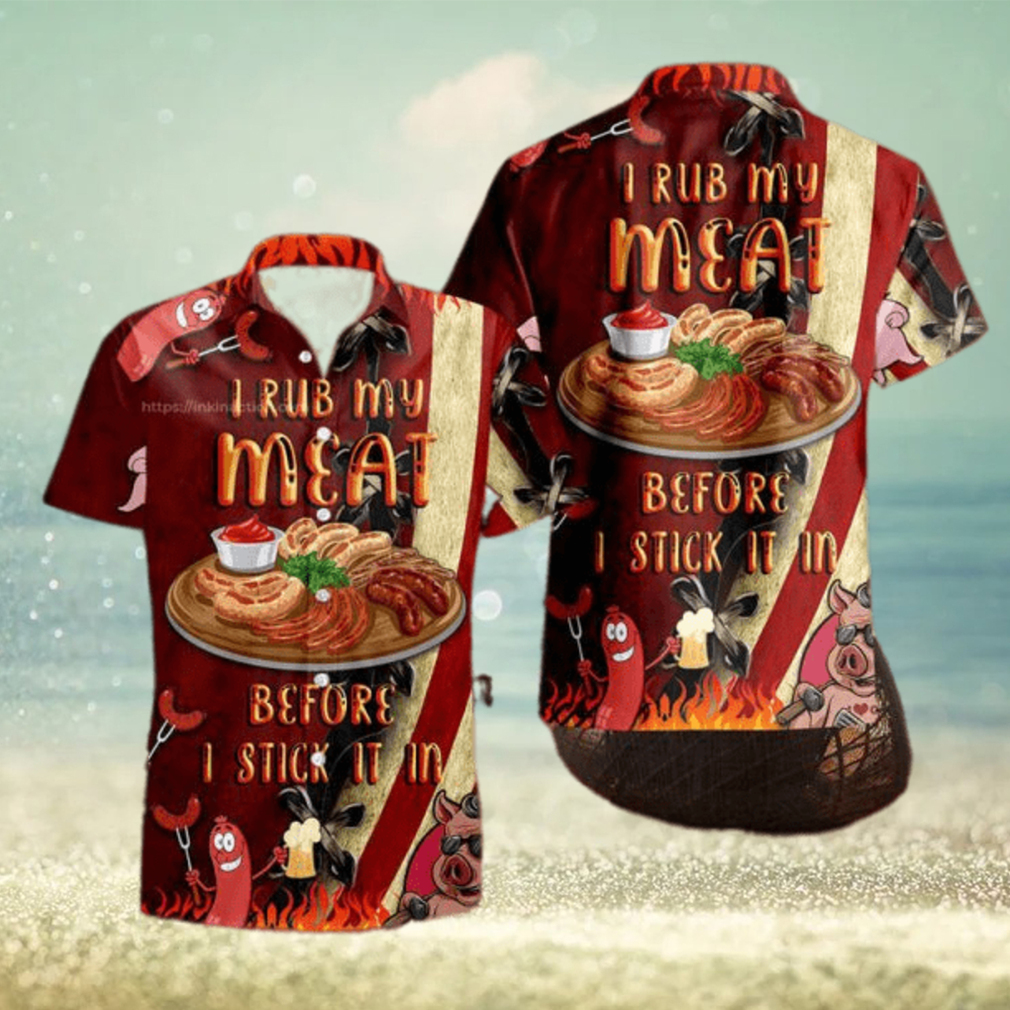 BBQ Men Smoke Dad Hawaiian Aloha Shirt - Limotees