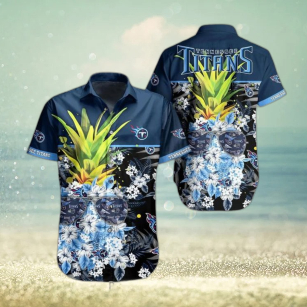 BEST Tennessee Titans NFL Tropical Pattern Pineapple Design Hawaiian Shirt New Trending For Men Women Hot Trend 2023 - Limotees