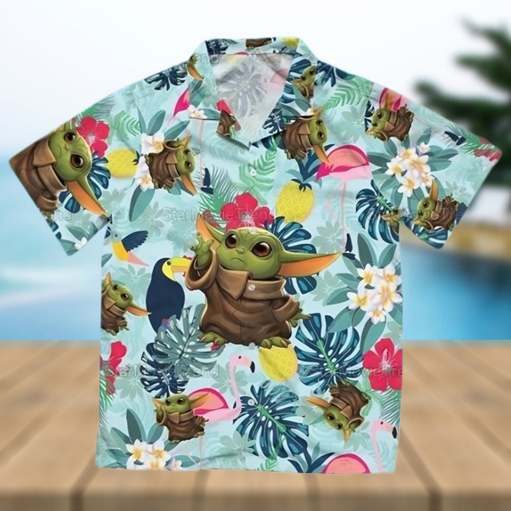 Baby Yoda Hawaiian Shirt - Limotees