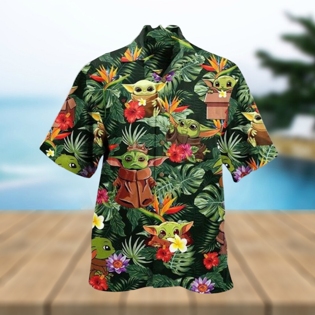 Baby Yoda Star Wars Trendy Hawaiian Shirt Perfect Gifts For Your Loved Ones - Limotees