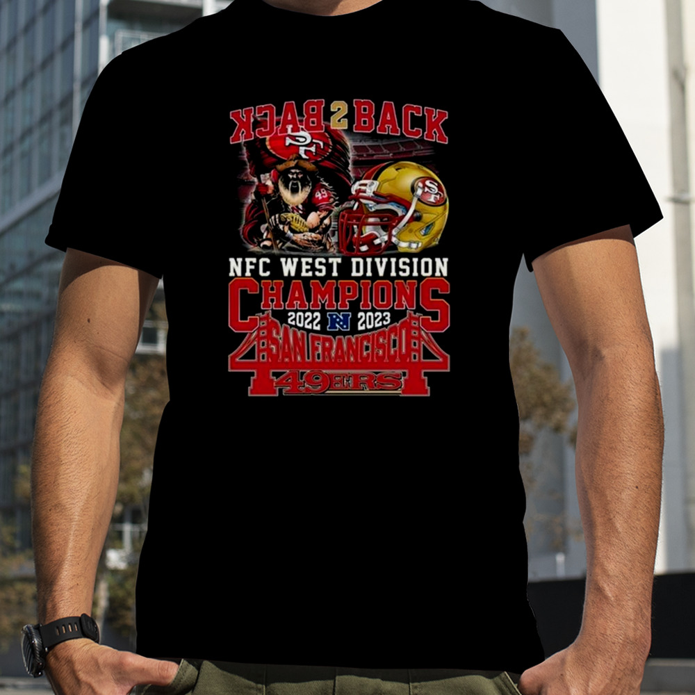 Back To Back Nfc West Division Champions 2022 – 2023 San Francisco 49ers T-shirt