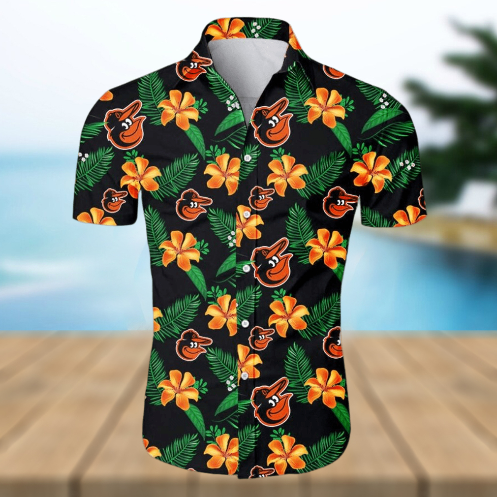 Baltimore Orioles Cute Flower Hawaiian Shirt – Orioles Aloha Shirt - Limotees