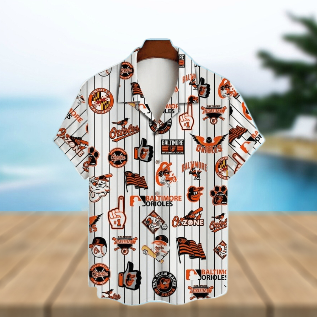 Baltimore Orioles MLB 3D Print Hawaiian Shirt For Real Fans – Orioles Hawaiian Shirt - Limotees