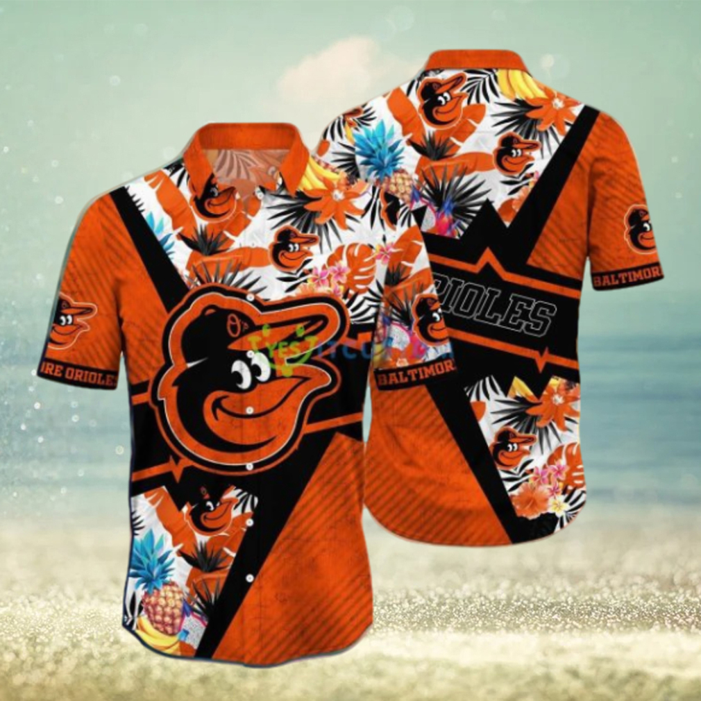 Baltimore Orioles MLB Flower Hawaiian Shirt Special Gift For Men And Women Fans - Limotees