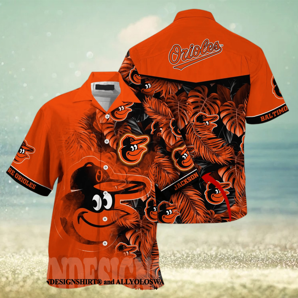 Baltimore Orioles MLB Full Print 3D Hawaiian Shirt - Limotees