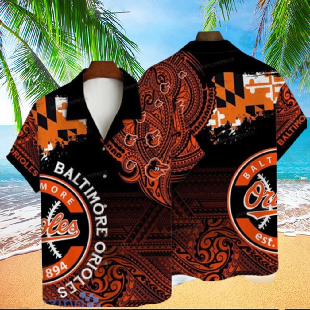 Baltimore Orioles Major League Baseball Hawaiian Shirt - Limotees