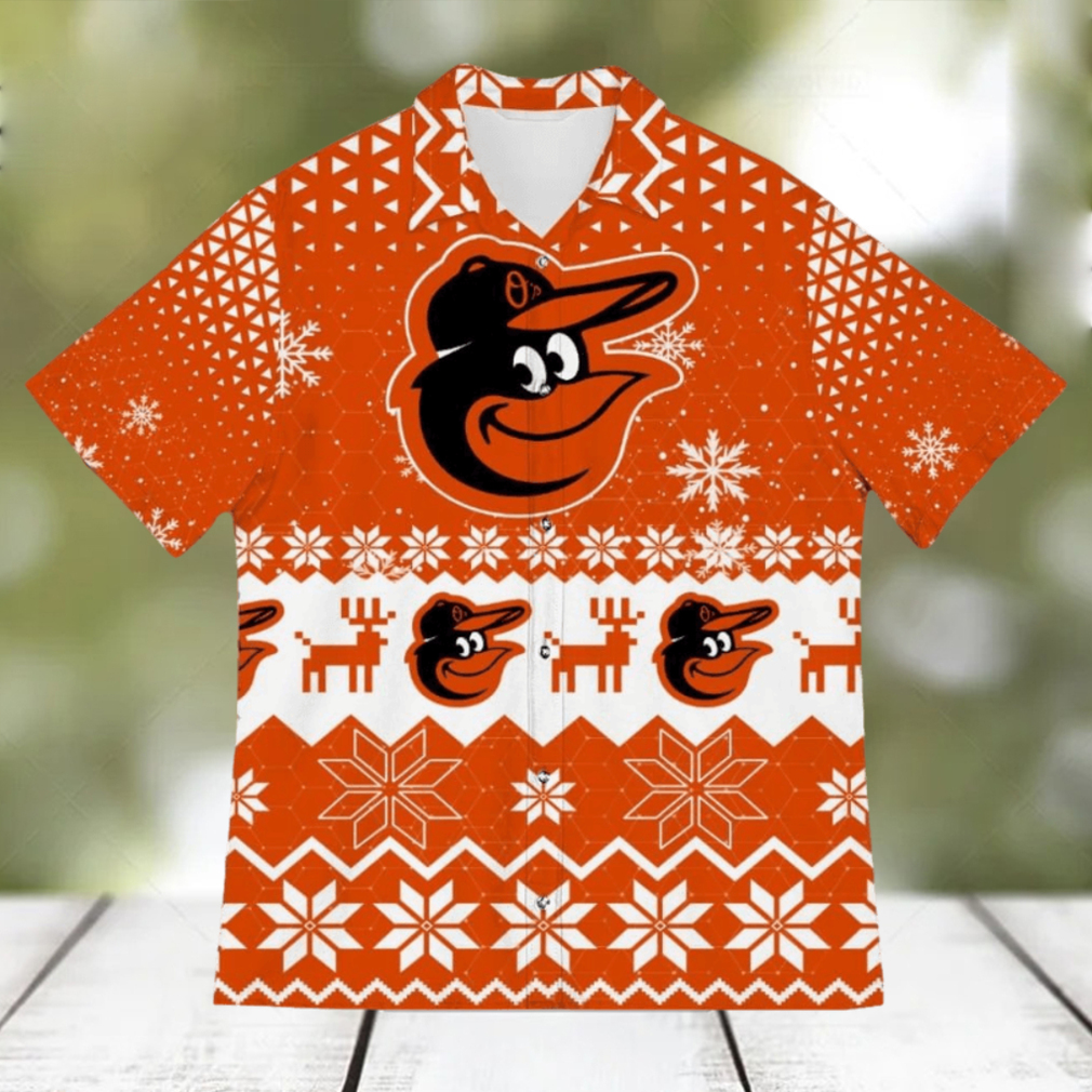 Baltimore Orioles Sports Football American Ugly Hawaiian Shirt Gift Christmas - Limotees