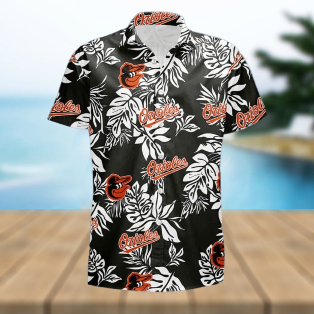 Baltimore Orioles Tropical Flower Sleeve Hawaii Shirt – Orioles Hawaiian Shirt - Limotees