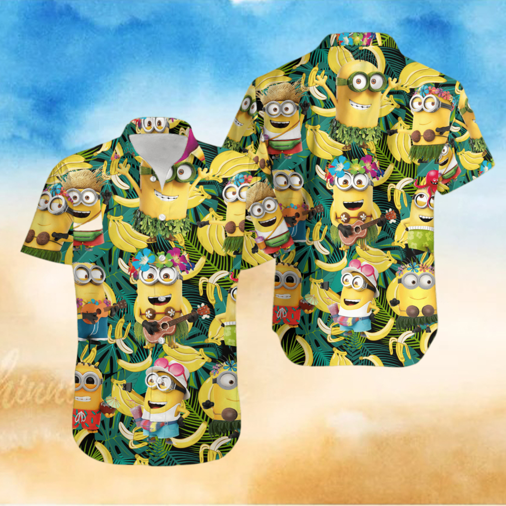 Bananas Minions 2022 Men s Hawaiian Shirt - Limotees