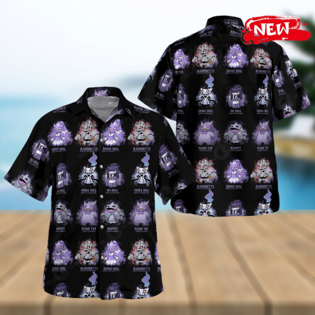 Banette Combination Design Hawaiian Shirt and Short - Limotees