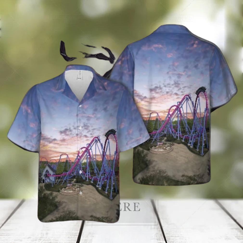 Banshee Roller Coaster Hawaiian Shirt - Limotees