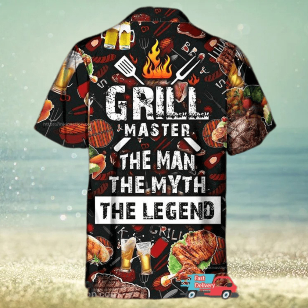 Barbecue Food Grill Master BBQ Hawaiian Shirt - Limotees