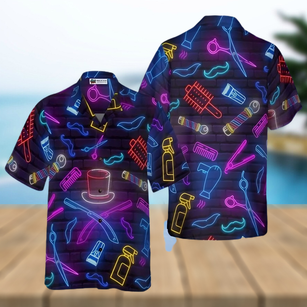 Barber Neon Hawaiian Shirt - Limotees