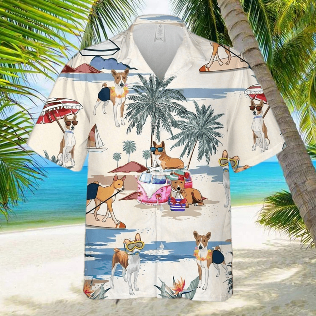 Basenji Summer Beach Hawaiian Shirt - Limotees