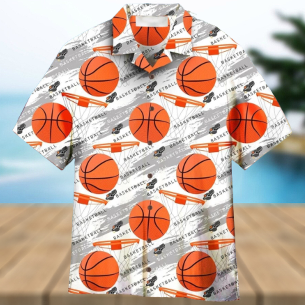 Basketball Lover Aloha Hawaiian Shirt Summer Gift Beach Shirt - Limotees