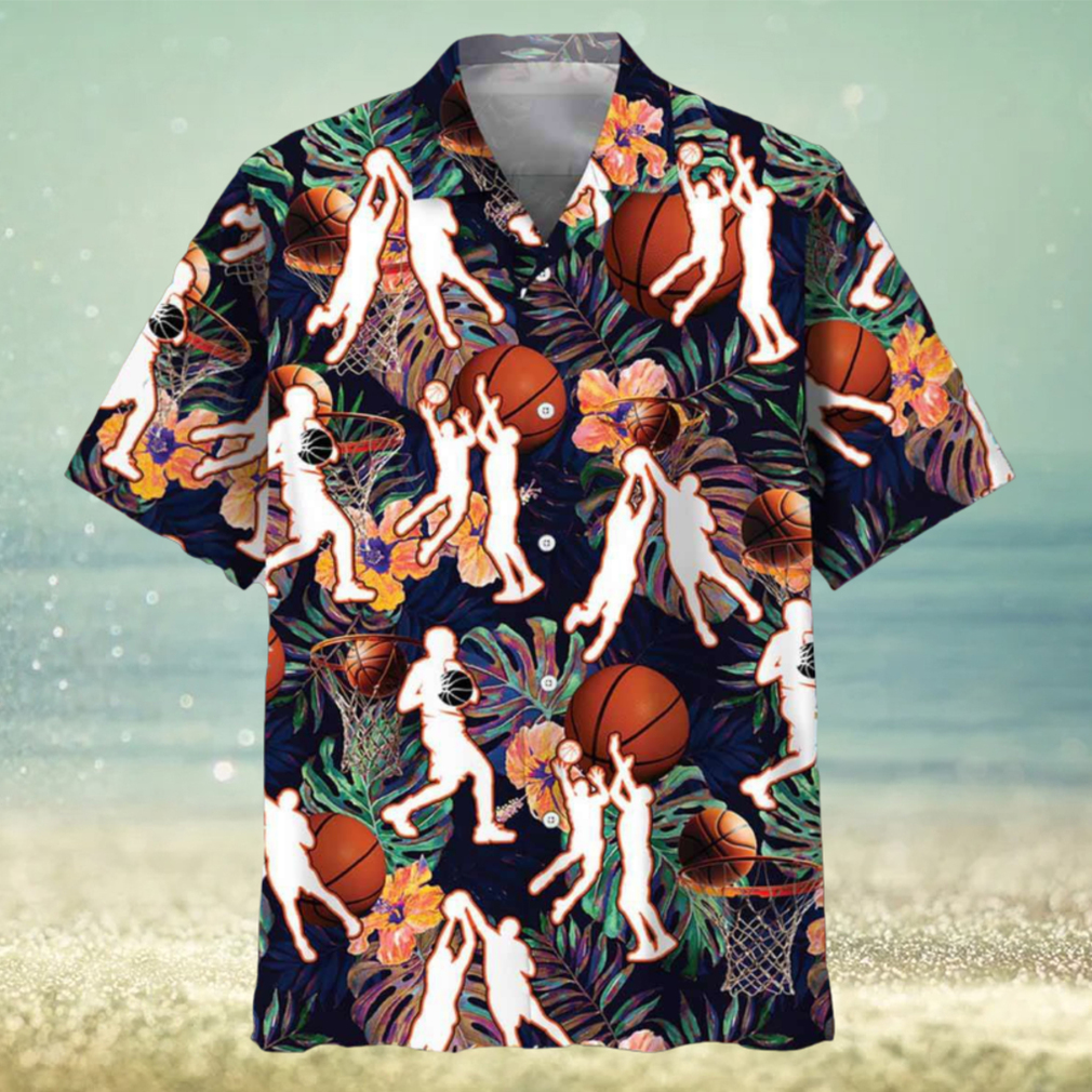 Basketball Team Tropical Hawaiian Shirt - Limotees