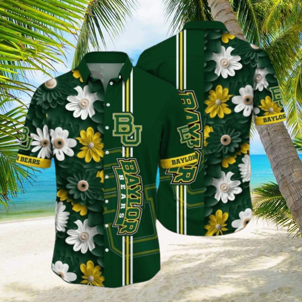 Baylor Bears NCAA2 Flower Hawaii Shirt For Fans - Limotees