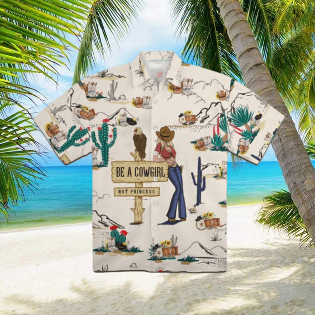 Be A Cowgirl Hawaiian Shirt - Limotees