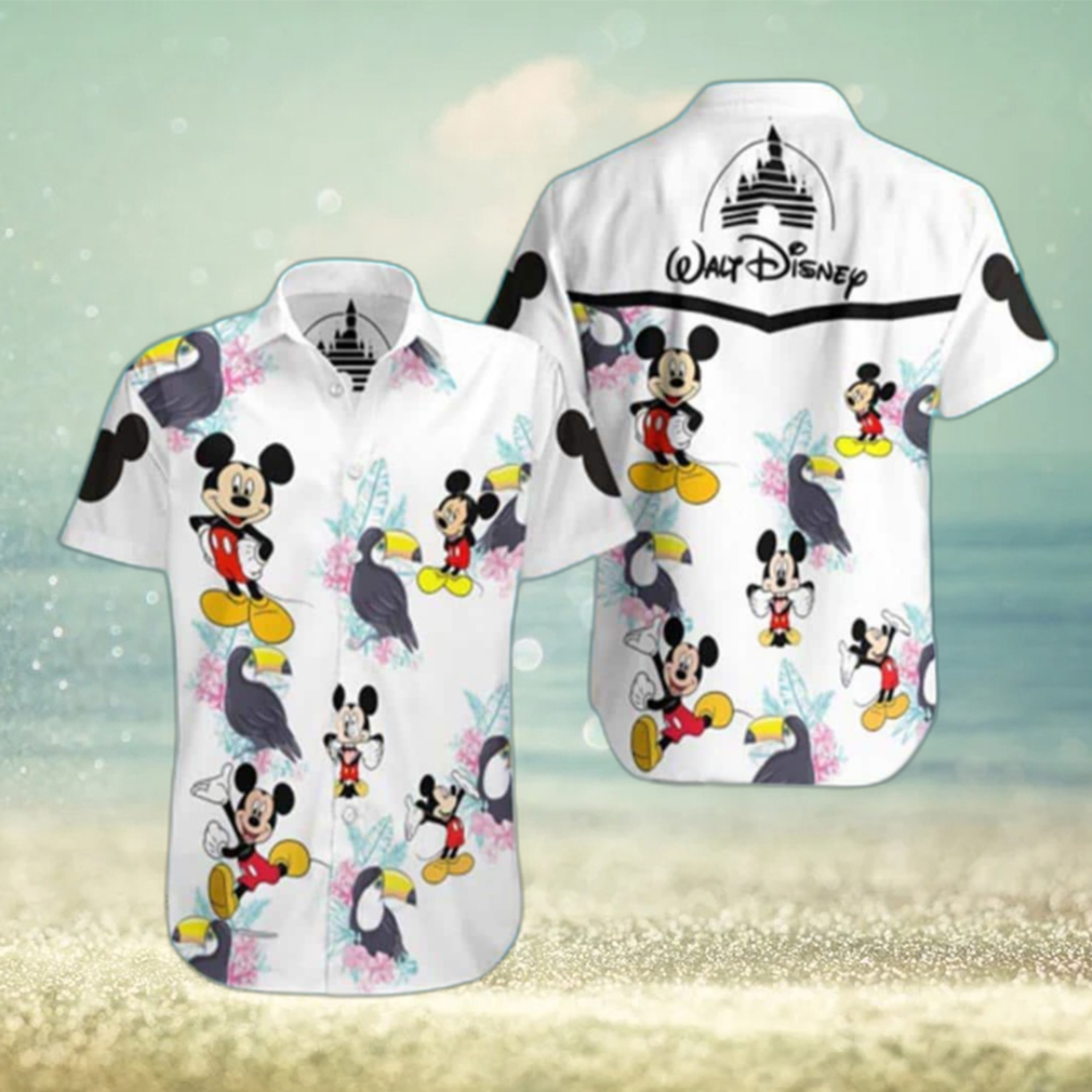 Beach Aloha Mickey Mouse Hawaiian Shirt Practical Beach Gift - Limotees