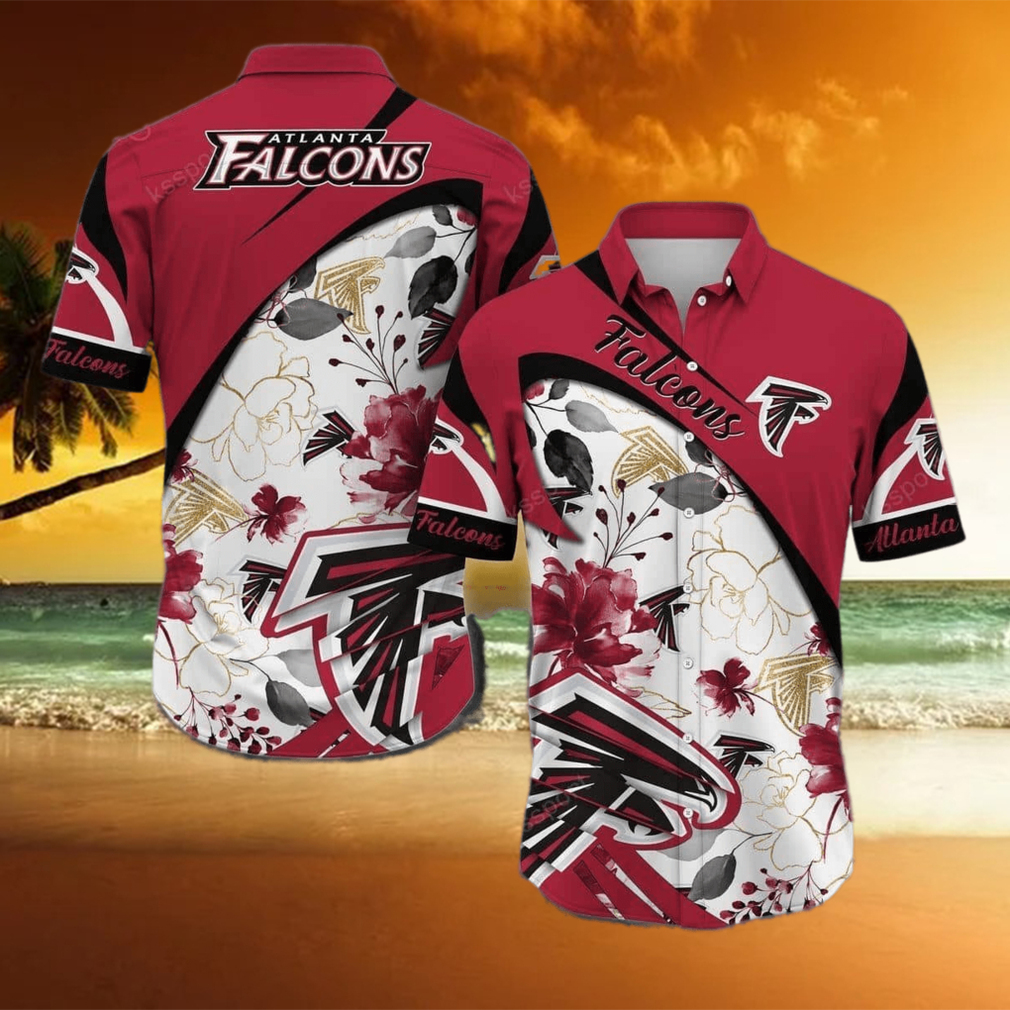 Beach Aloha NFL Atlanta Falcons Hawaiian Shirt Summer Gift For Friend - Limotees