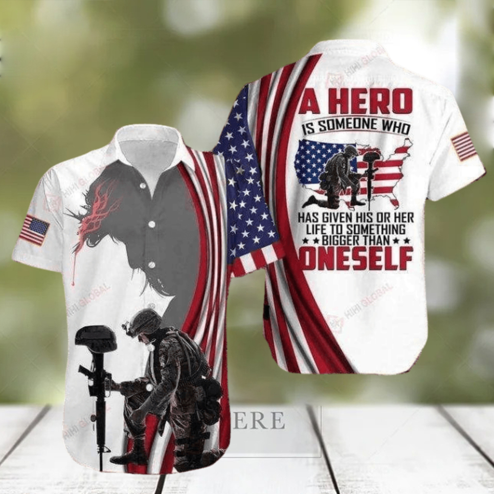 Beach Shirt Find Soldier A Hero Is Someone Who Has Gien His Or Her Life Hawaiian Aloha - Limotees