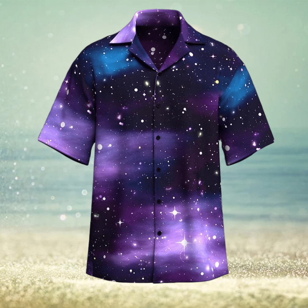 Beautiful Nebula Outer Space soud Hawaiian Shirt - Limotees